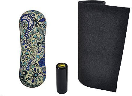 Trickboard Balance Board SET - Aloha + Roller + Teppich - Balance training