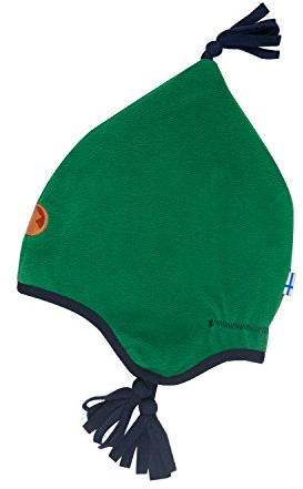 Finkid Pipo leaf navy Kinder Fleece Wintermütze