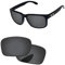 PapaViva Verres de rechange pour lunettes de soleil Oakley Holbrook XL OO9417 59 mm Noir uni polarisé