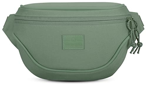 JOHNNY URBAN Bauchtasche Damen & Herren Grün - Ben - Gürteltasche aus für Alltag, Festival & Sport - Hochwertige Hip Bag Crossbody Tasche - Wasserabweisend