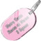 Personalisierbares Hunde-Medaillon in Pastell-Optik, rund, personalisierbar