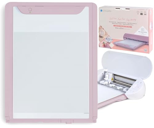 Silhouette America Silhouette Elektrostatische Schneidematte für die Verwendung mit Cameo 5 und Cameo 5 Plus Modellen, 30,5 x 30,5 cm, Mattrosa