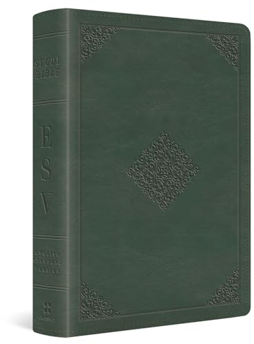 ESV Study Bible, Personal Size (TruTone, Quiet Forest, Ornament Design): English Standard Version, Quiet Forest, Trutone, Ornament Design, Study, Personal Size With Ribbon Marker