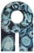 Majea Damen Halstuch Schal Tuch Kopftuch (880033) (blau 18)