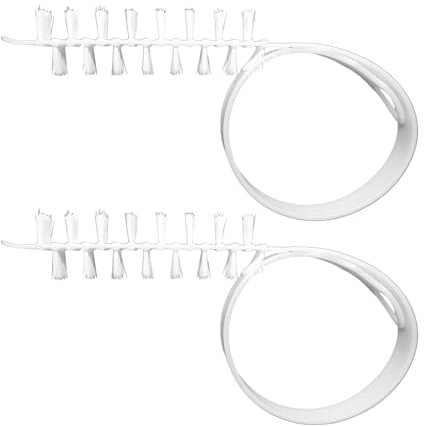 2 Pcs Rolling Washing Machine Cleaning Brush,Long Flexible Cleaning Brush Nylon Rolling Brush for Washing Machine Vent Cleaning(size:60cm)