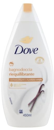 Dove Lot de 6 gels douche avec beurre de karité – Rééquilibrage (Riequilibrante) – 450 ml
