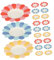 Cabilock 150 Piezas Plato De Papel Flor Chicas Flores Plato De Papel Para Fiesta Hogar Temático Plato De Pastel Tulipán Cumpleaños Rosa Decoraciones De Fiesta Conformado Decorativo Y