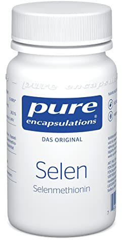 Pure Encapsulations - Selen (Selenmethionin) - Hochwertiges Selen für Schilddrüse und Immunsystem - 60 Kapseln
