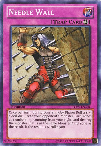 Yu-Gi-Oh! - Needle Wall (LCJW-EN270) - Legendary Collection 4: Joey's World - 1st Edition - Common