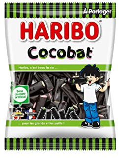 Bonbon réglisse cocobat Haribo - 300g