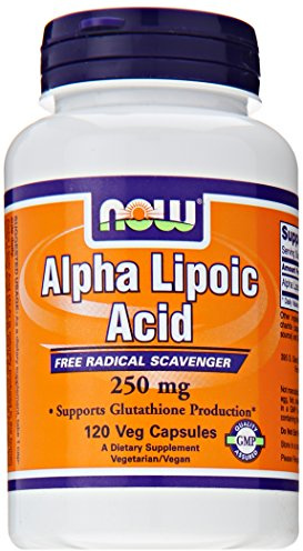 NOW Foods Alpha Liponsäure VCaps, 250 mg, 120 Stück