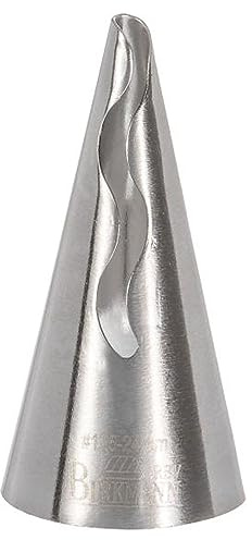 Birkmann 1010738510 Rüschentülle 6 geschwungen, 24 mm, Kunststoff, Grau, 5 x 3 x 2 cm