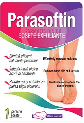 Parasoftin Peeling-Socken, totale Hornhautentfernung, weiche Füße, entfernen abgestorbene Haut
