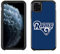 Handyschale für Apple iPhone 11 Pro Max - NFL Lizenzprodukt Los Angeles Rams - Textured TeamColor