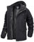 MAGCOMSEN Veste bomber d'hiver en polaire pour homme style militaire, coupe-vent avec capuche