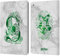 Head Case Designs Officially Licensed Harry Potter Slytherin Aguamenti Deathly Hallows IX Leather Wallet Case Compatible With Apple iPad 10.2 2019/2020/2021