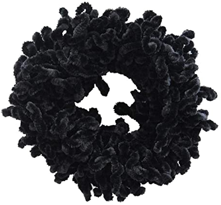Volumising Scrunchie Big Hair Tie Ring Hijab Volumizer Khaleeji Kopfbedeckung für Frauen-Schwarz