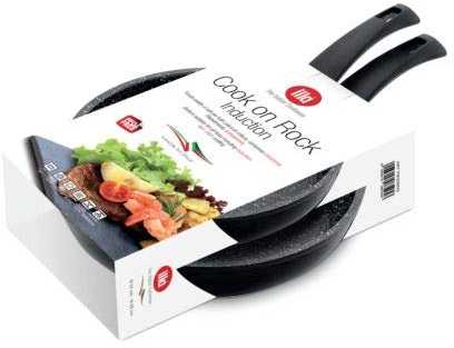 Set 2 Pfannen 24/28 cm Cook and Rock Ap5260 von ILLA, S.P.A.