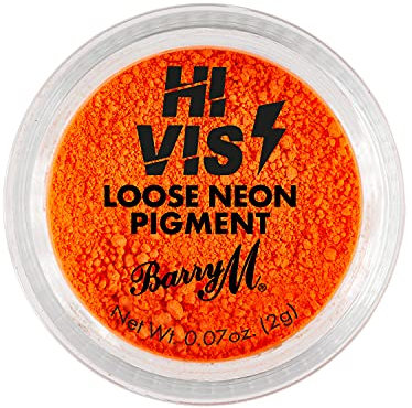 Barry M Cosmetics Hi Vis Neon Matte Water Activated Pigment Paint In Orange, Power