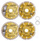 HIGHDRIL Diamant Trennscheibe - 115MM Diamant Sägeblätter Set für Fliesen, Keramik, Beton, Marmor, Stein, Granit, Terrazzo, Mauerwerk 4 Stück