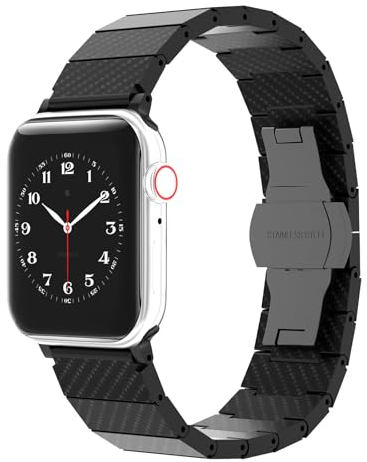 HYZ Carbon Fibe Uhrenarmband 38 mm 40 mm 41 mm