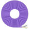 AISENS Cable de Red RJ45 LSZH Cat 6 UTP Rigido AWG23 CCA Aleacion Violeta 100M