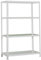 SimonRack Estanteria Metalica 4 Baldas Ajustables, 75 kg de Punto Flexión, 1500x1000x400 mm, Con Tornillos, Estantería Almacenaje, Gris - Advantage