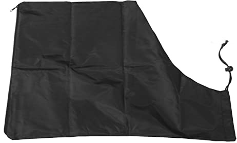 Leaf Blower Storage Bag with Zippered Bottom 420D Oxford Fabric Yard Waste Collection Bag for Home Garden Leaf Cleanup and Disposal