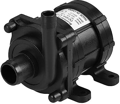 Sosoport 12v 18w Wasserpumpe Druckpumpe Membranpumpe Leise Für Wohnmobile Yacht Garten 600l/h Mit Manuelle Bilgenpumpe Für Outdoor Und Camping