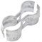 Zoegneer 1-3/8 Inch Adjustable Dog Crate Clip Piece Dog Kennel Fence Clip Crochet Fence Accessories