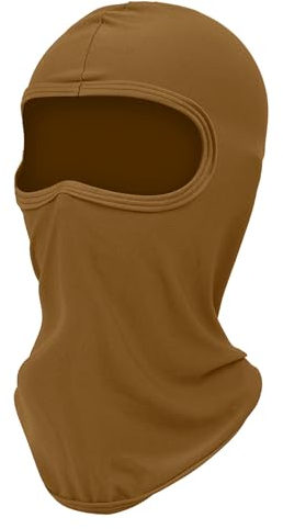 Sturmhaube,Sturmhaube Motorrad,Sturmmaske,Balaclava,Moped Zubehör,Motorrad Zubehör,Gesichtsschutz,Skimaske,Motorradhelm Überzug,Fahrradmütze,Winddicht Skimaske,Balaclava Sturmmaske,Khaki (1 stk)