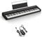Casio CT-S1-76BK Piano Keyboard mit 76 anschlagdynamischen Tasten und 61 Klangfarben in schwarz