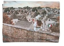 Ynot? WALLET YES546F5, Romantische Trulli, Einheitsgröße