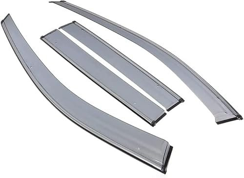 DuanRQ Auto Windabweiser Regenabweiser Für Skoda KAROQ, Seitenfenster-Visier-Abweiser Rauchabweiser Windschutz Sonnenschutz Luftabweiser