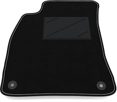 Automatte nur auf der Fahrerseite, 1 Stück, kompatibel mit Audi A4 B8 Berlina 2008-2017| 1 maßgeschneiderter Teppich