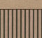 A.S. Création Papier peint imitation bois marron, noir 399564 - Papier peint intissé Panneaux acoustiques - aspect panneau de soubassement scandinave - 5,00m x 1,06m - Made in Germany