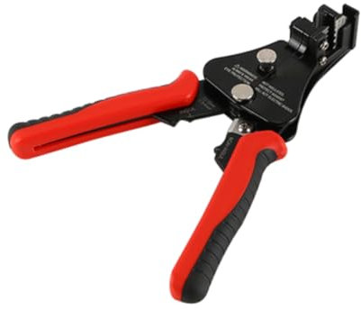 Nicear Multi-Function Solar PV Wire Stripper Crimping Tool Cable Cutter for 2.5mm2 4mm2 6mm2 Manual Crimping Wire Stripper for Fiber Optic Cable Cutting