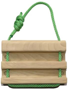 Fluxioxtna Kletterausbildungsbrettfinger Grip Stärkung des Unterarms Trainer Hänge des Board Building Cores Stärke Hängebrett