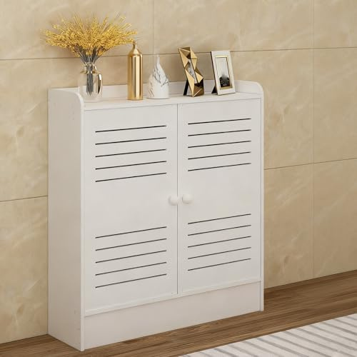 KLWQR Cache Radiateur Domestique Meuble Radiateur de Tablette Panneau D'accès Grille Creuse pour Distributeur d'eau Chaude Collecteur de Chauffage au Sol(80x85x20 cm/31x33x8 in)