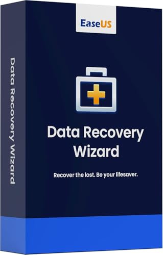 EaseUS Data Recovery Wizard Pro | Kompatibel mit Windows | 1 Gerät | Lebenslange Updates| Gelöschte Dateien wiederherstellen | Aktivierungscode per E-Mail