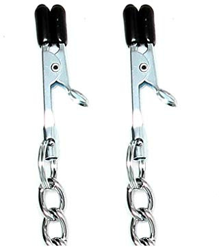 Rimba - Nipple clamps with chain