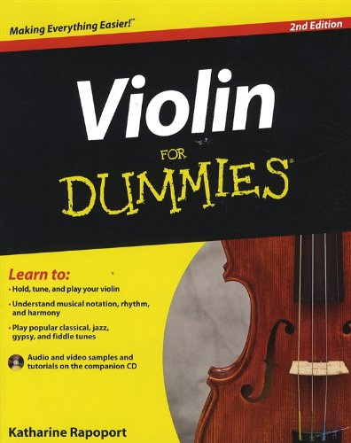 Violin For Dummies - 2nd Edition - CD, Sheet Music
