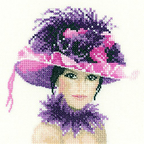Heritage Crafts Cross Stitch Kit - Sophia in Miniature - 14 Count Aida