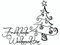 Knorr Prandell 211801408 Knorr prandell 211801408 Stempel aus Holz (Weihnachten) Motivgröße 8 x 6,4 cm , Motiv: Fröhliche Weihnachten