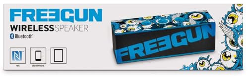 Bigben Enceinte Haut Parleur Bluetooth décor Freegun Bleu