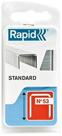 Rapid 40109562 Standard Feindrahtklammer Typ 53/10mm, 1.080 St. Blister, 10 mm