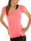 WINSHAPE Damen Wtr4 Kurzarmshirt, Neon-coral, S EU