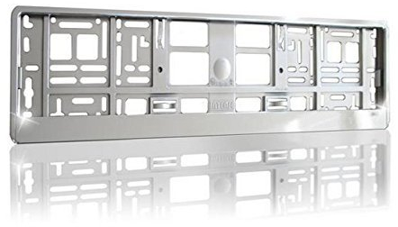 UTAL INTENSE Kennzeichenhalter 74/483/EWG chrom silber