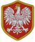 benobler FanShirts4u Aufnäher - Polen - Wappen - 7 x 5,6cm - Bestickt Flagge Patch Badge Fahne Polska (goldene Umrandung)