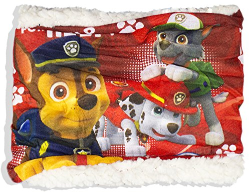 Offizieller Paw Patrol Jungen Halswärmer Schal New Winter 2017/18 Weiß